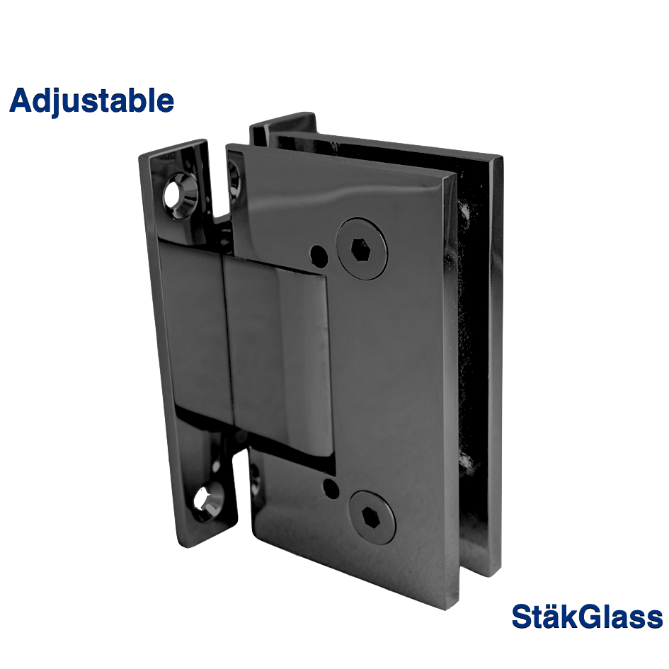 Adjustable Wall To Glass Shower Hinge "H" Plate