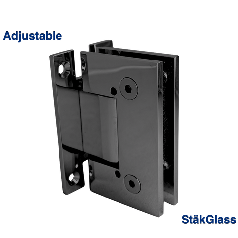 Adjustable Wall To Glass Shower Hinge "H" Plate