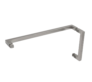 Square Pull Handle with Towel Bar