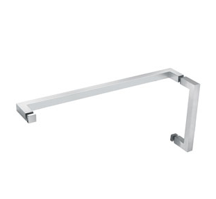 Square Pull Handle with Towel Bar